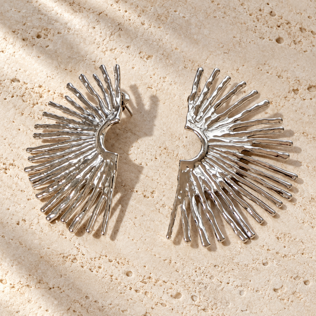 Aretes Solana - Acero Inoxidable
