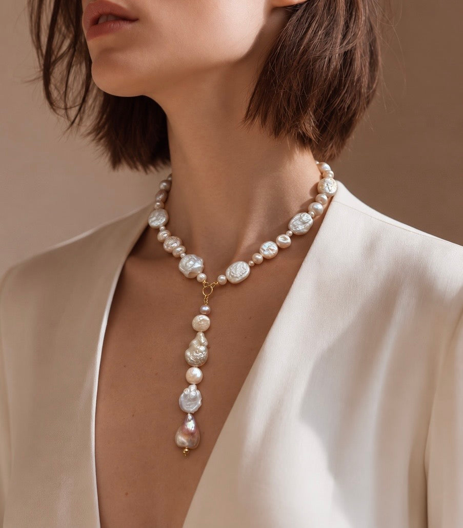 Collar Perlas Naturales