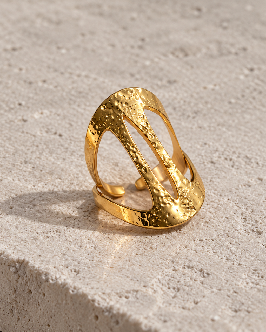 Anillo Duna - Acero Inoxidable