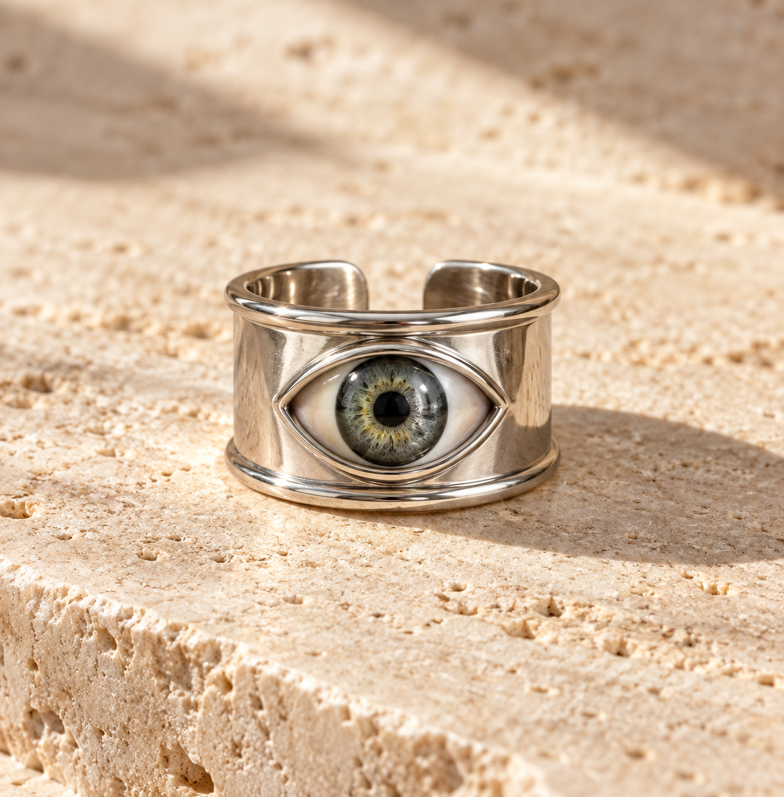 Anillo Ojo Acero Inoxidable