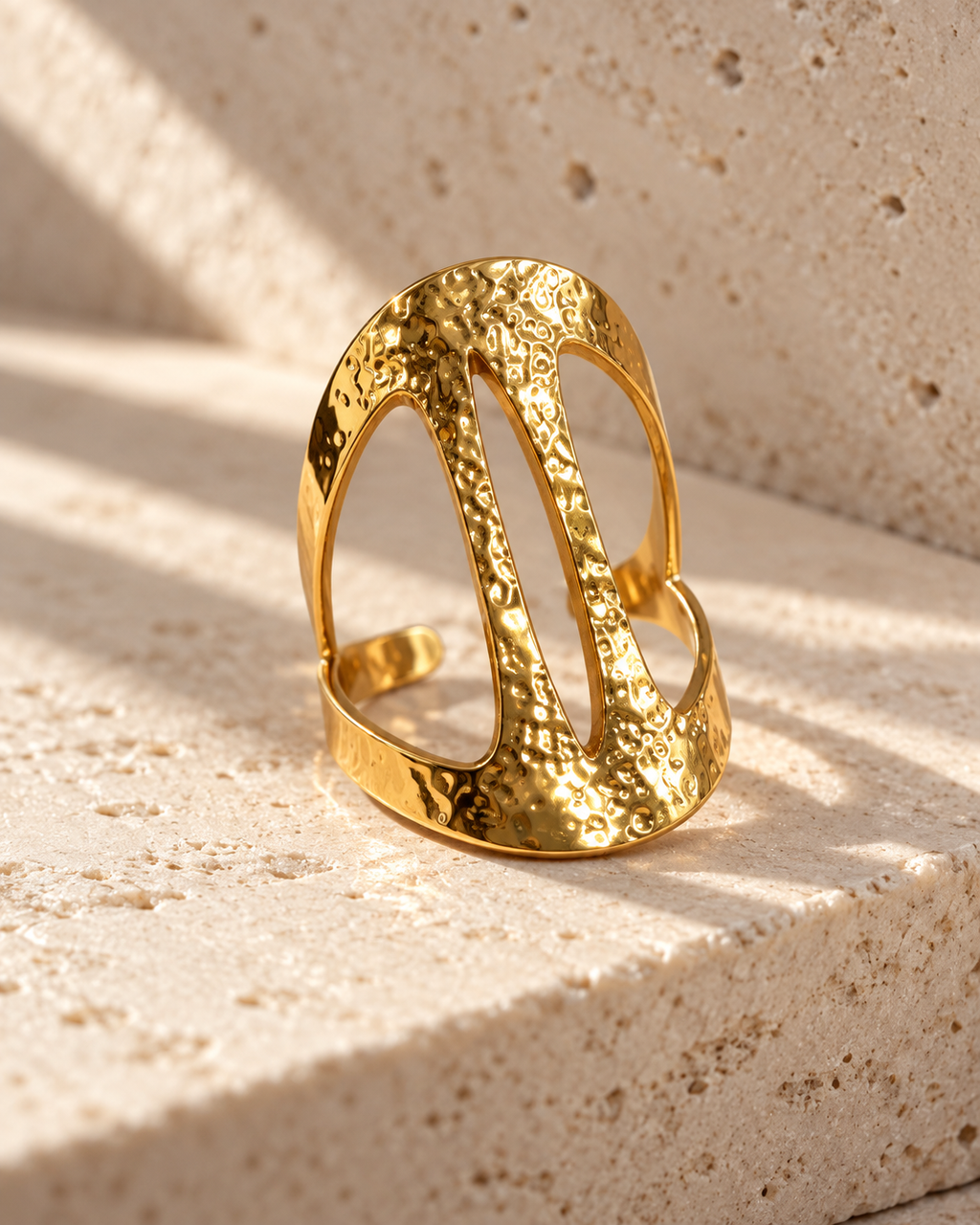 Anillo Duna - Acero Inoxidable