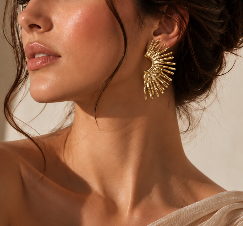 Aretes Solana - Acero Inoxidable