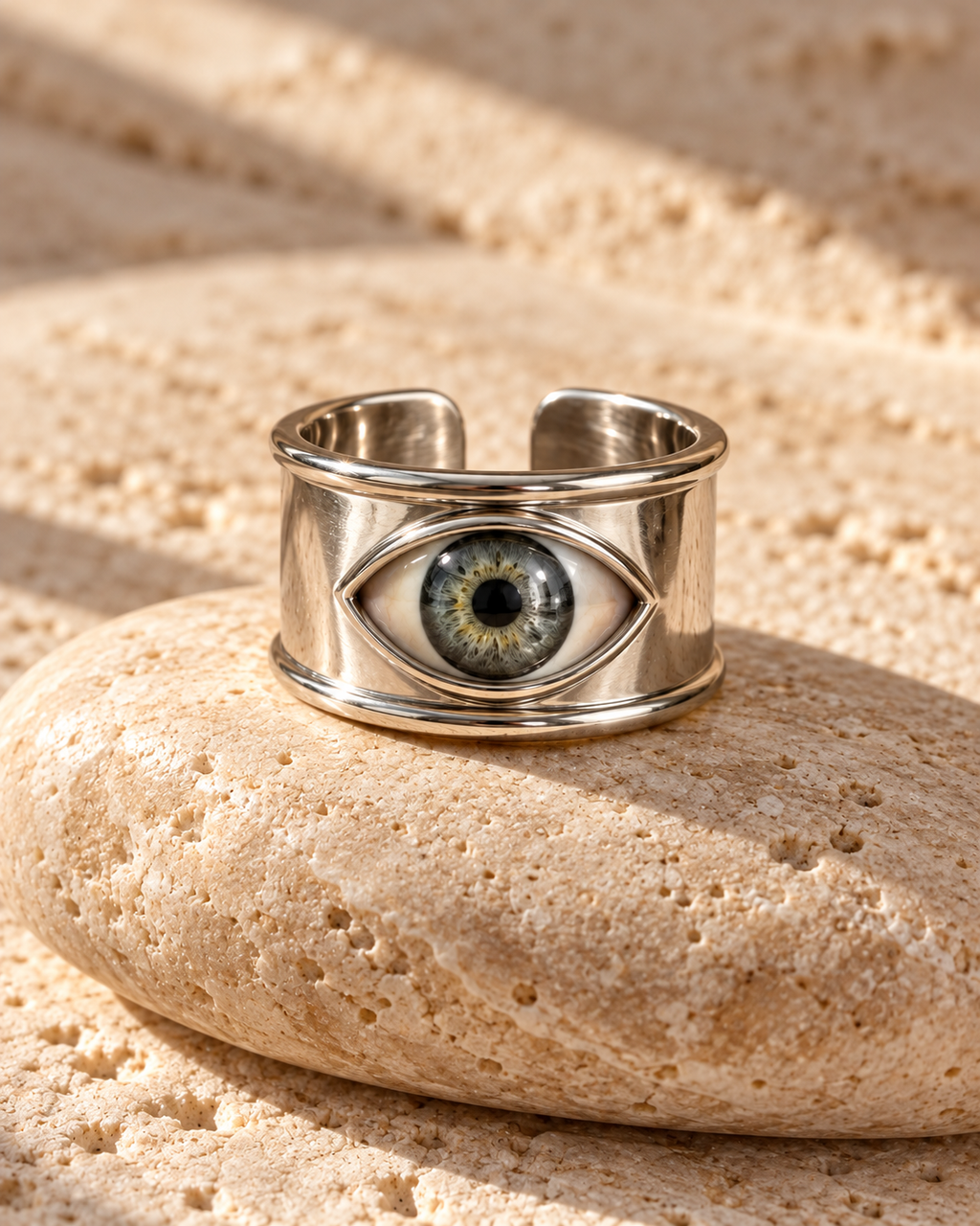 Anillo Ojo Acero Inoxidable