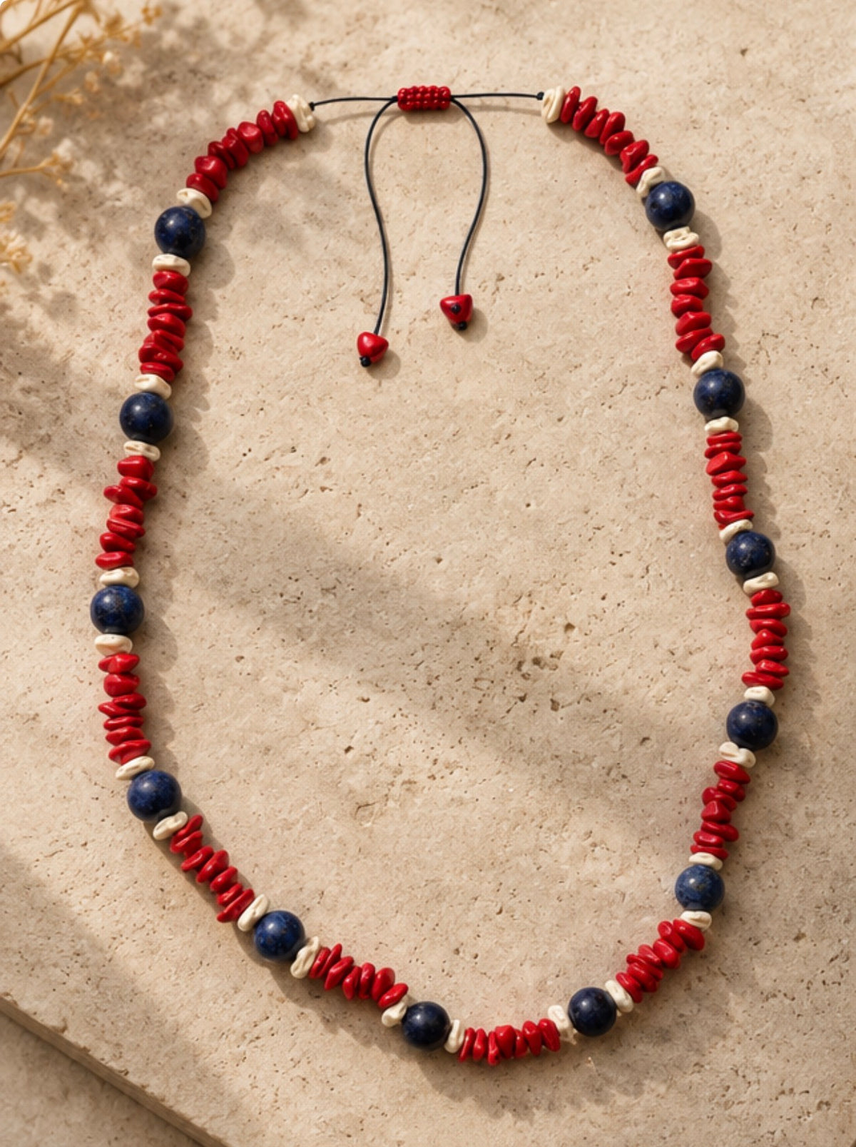 Collar Lapizlazuli & Coral