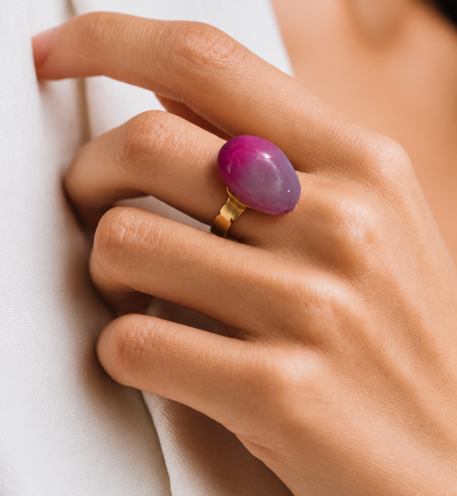 Anillo Agata Rosa