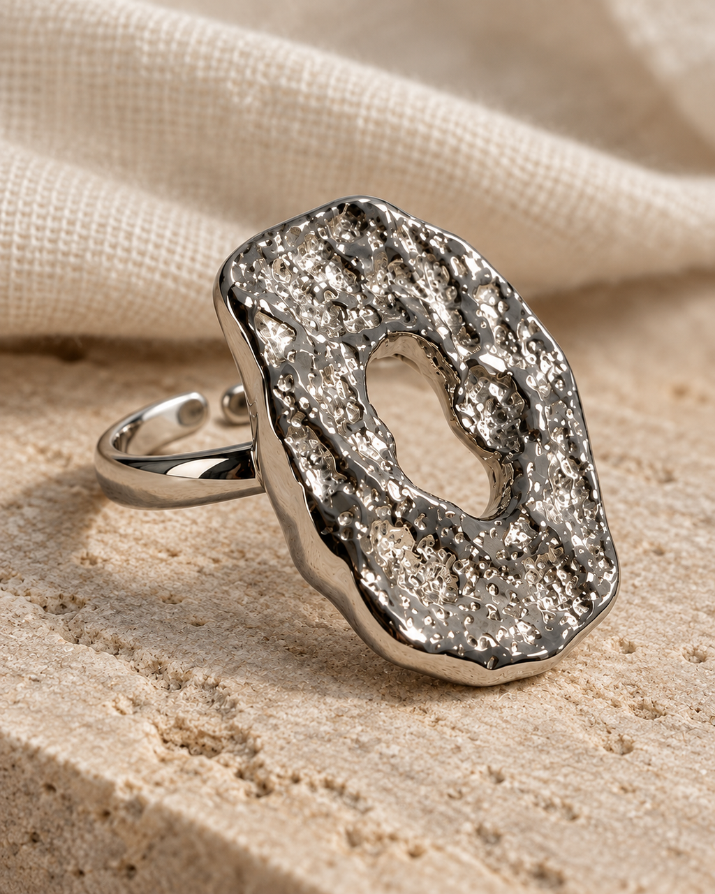 Anillo Circular Acero Inoxidable