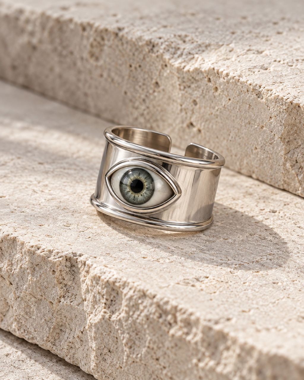 Anillo Ojo Acero Inoxidable