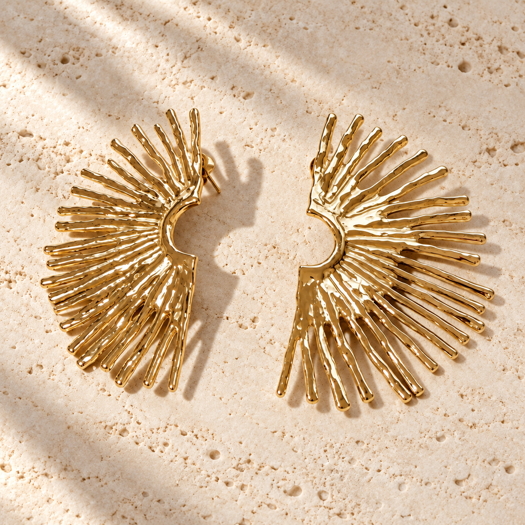 Aretes Solana - Acero Inoxidable