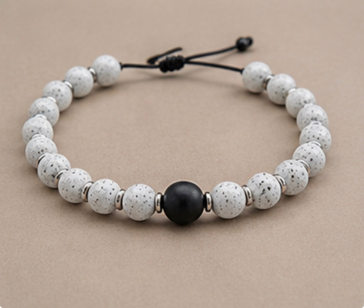 Pulsera Piedra Volcanica