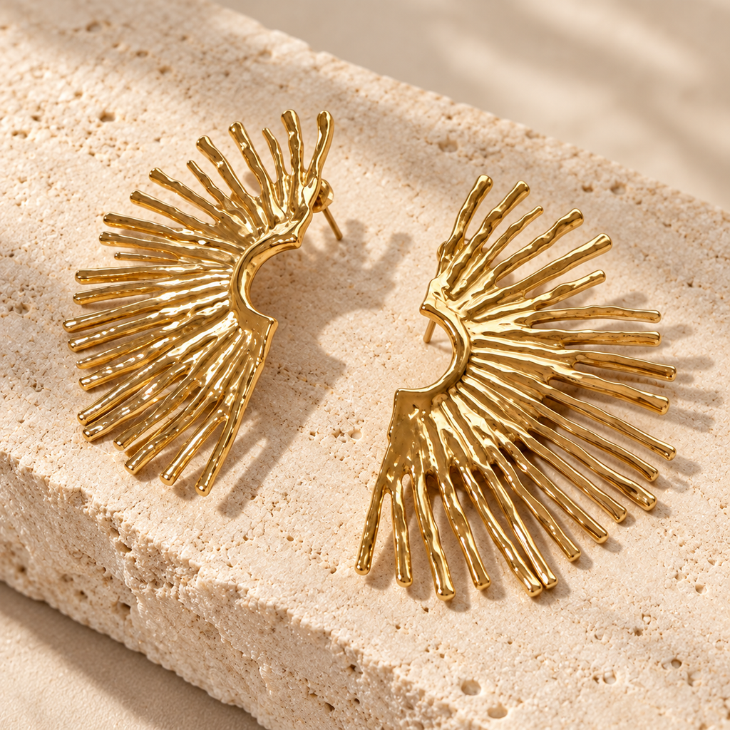 Aretes Solana - Acero Inoxidable