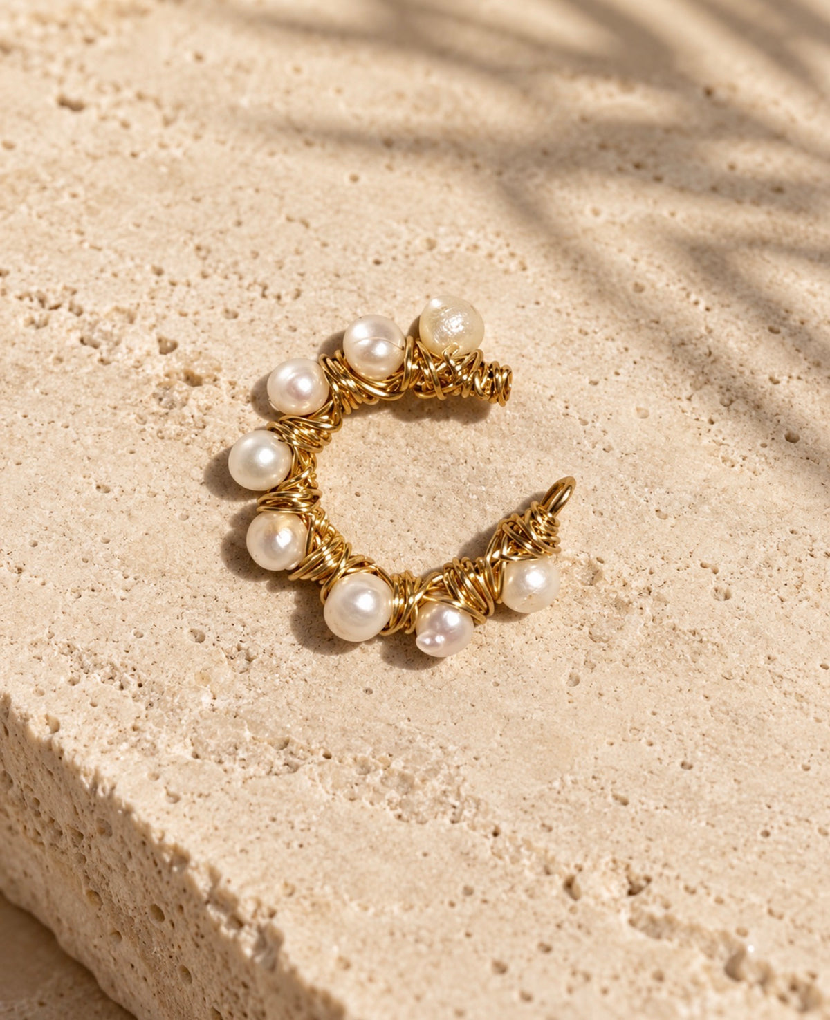 Ear Cuff Perlas