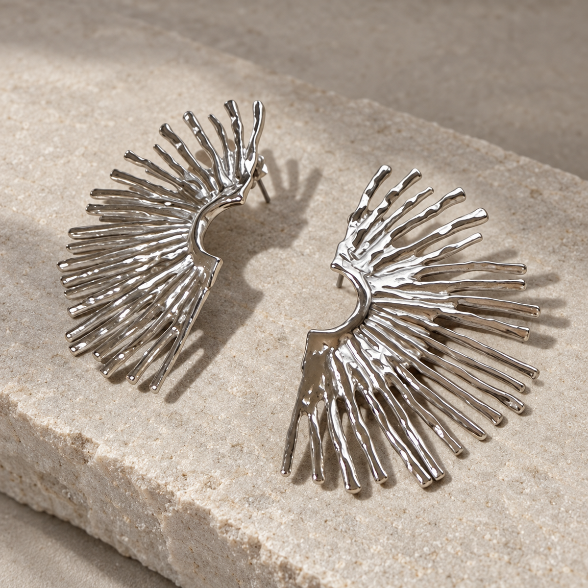 Aretes Solana - Acero Inoxidable