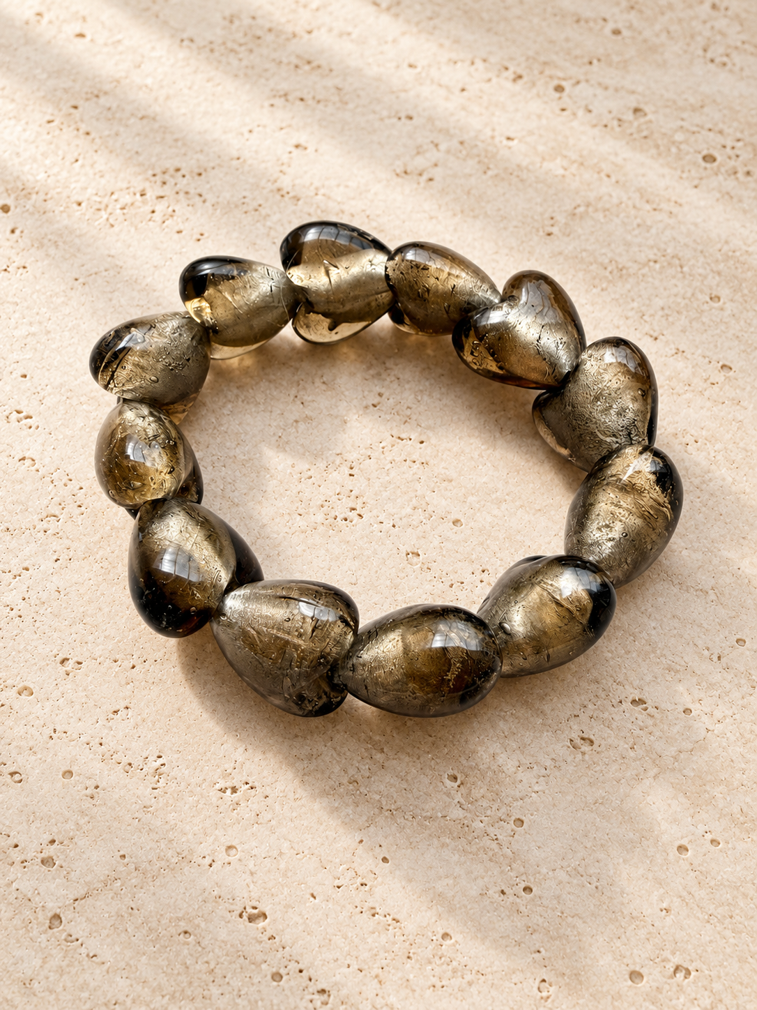 Pulsera Murano Corazon