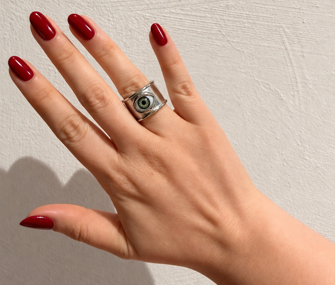 Anillo Ojo Acero Inoxidable