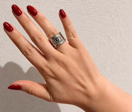 Anillo Ojo Acero Inoxidable