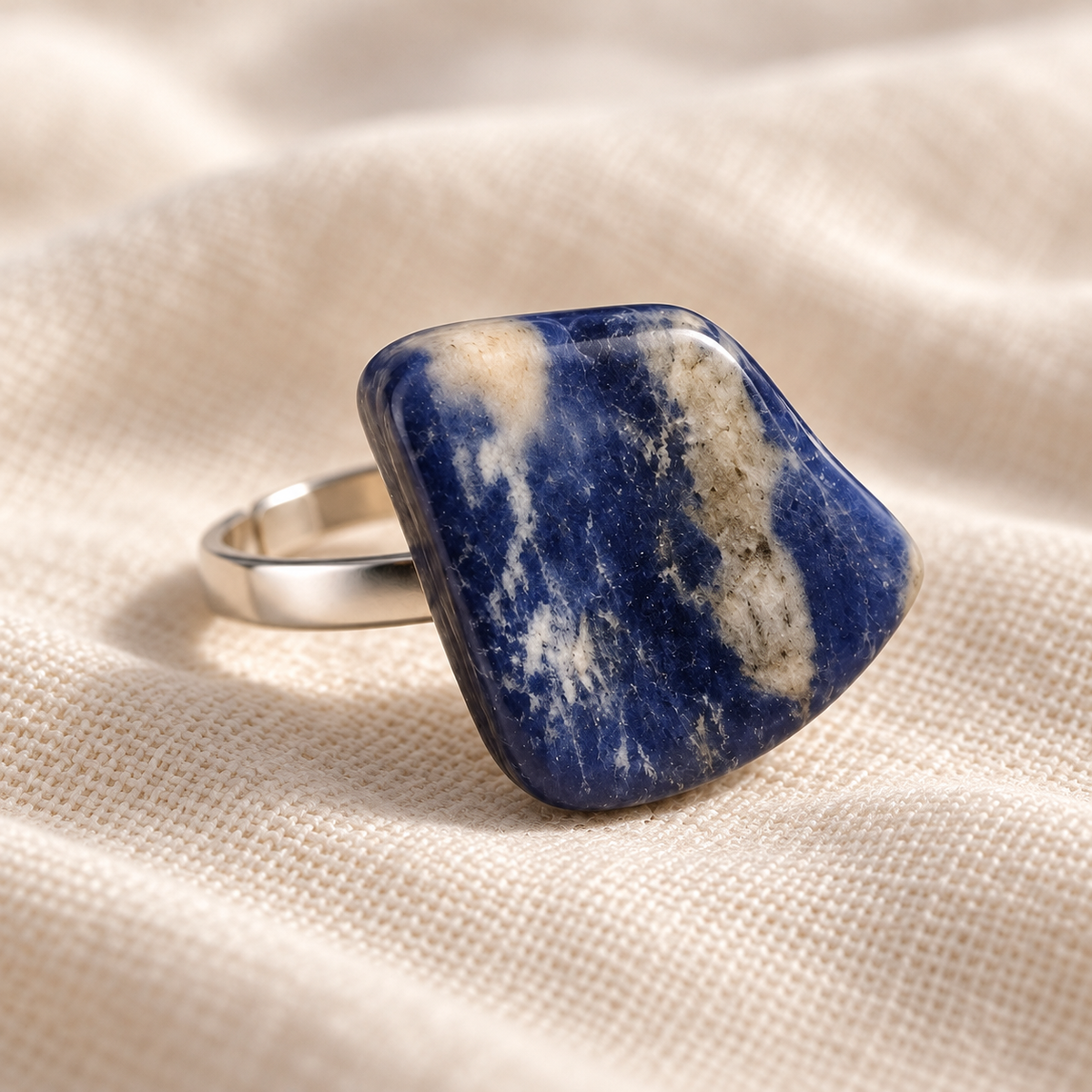 Anillo Sodalita Azul