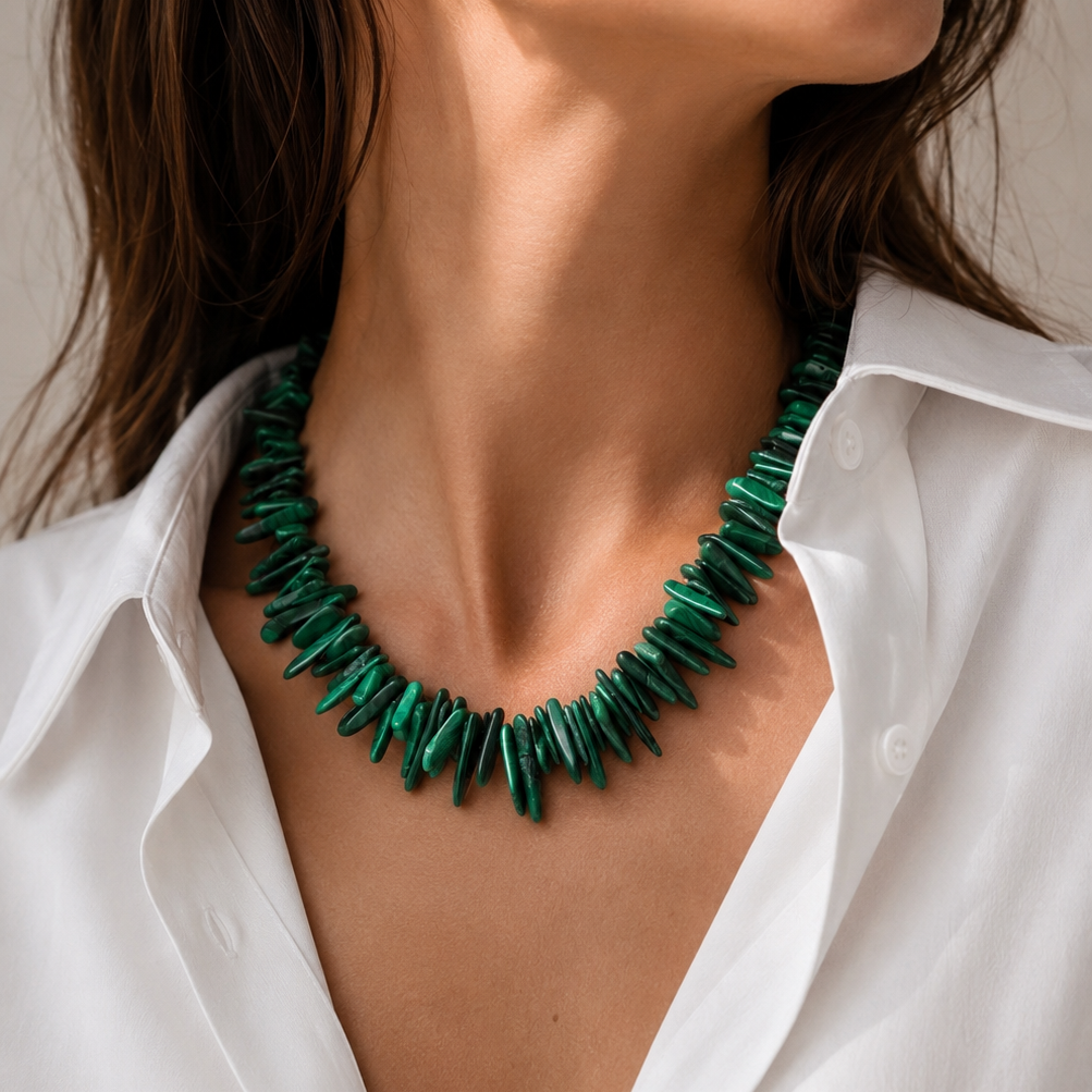 Collar de Malaquita