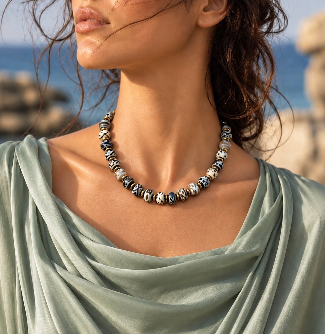 Collar Piedras Tibetanas