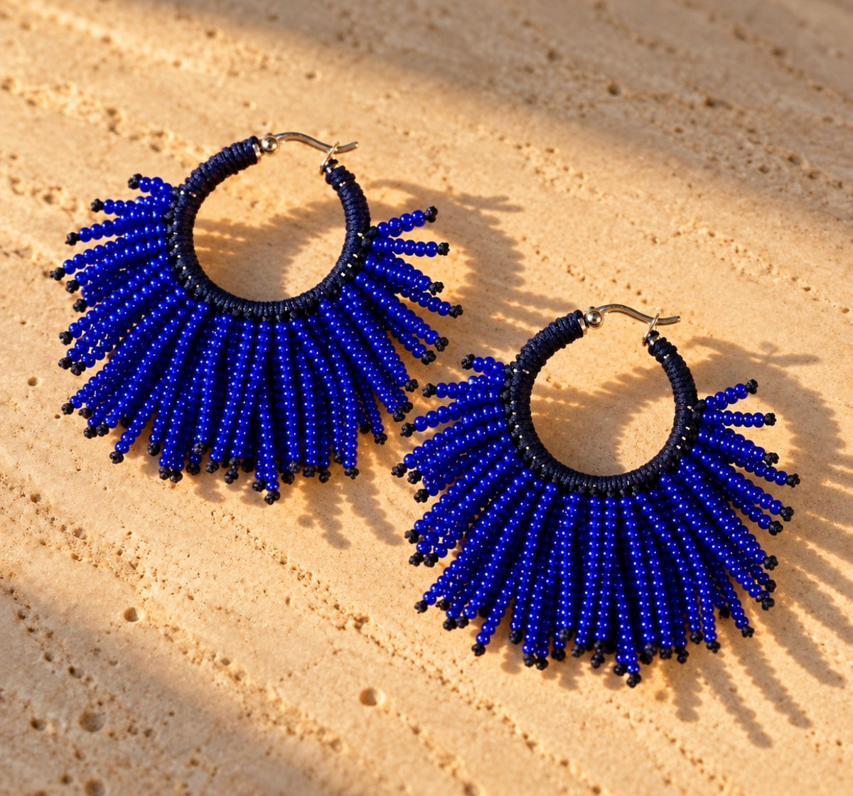Aretes Azul Rey