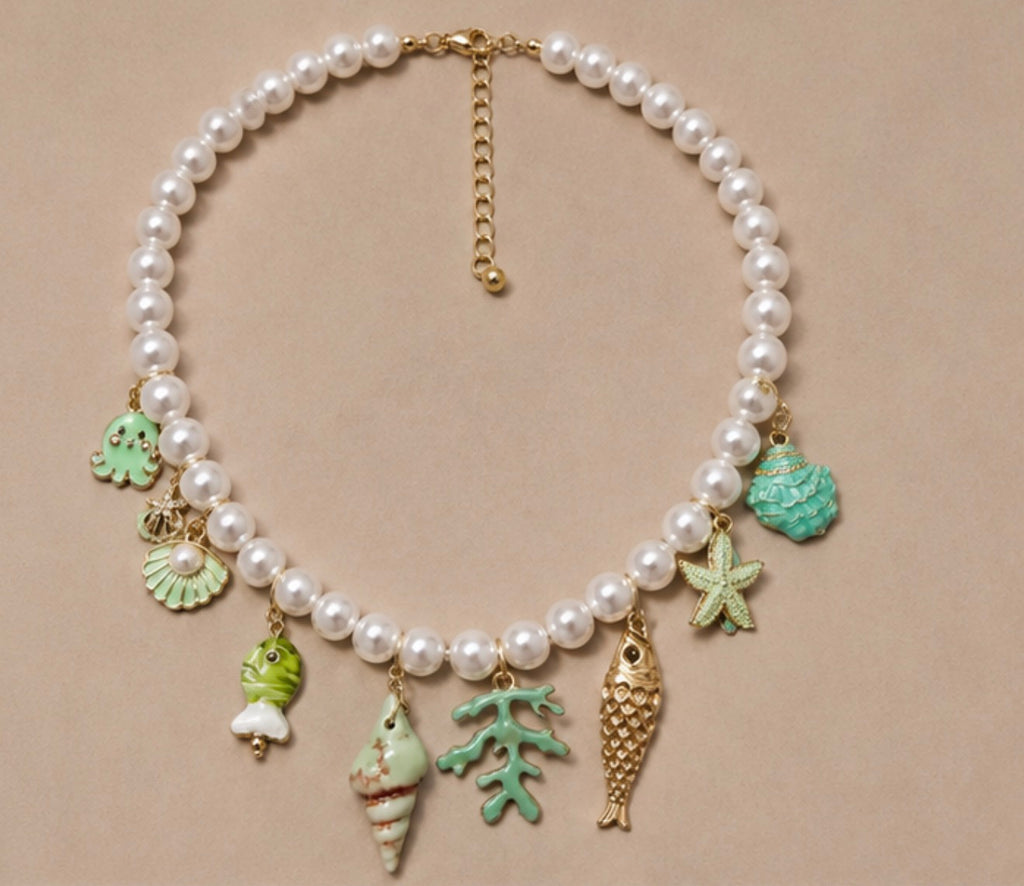 Collar Verde Mar