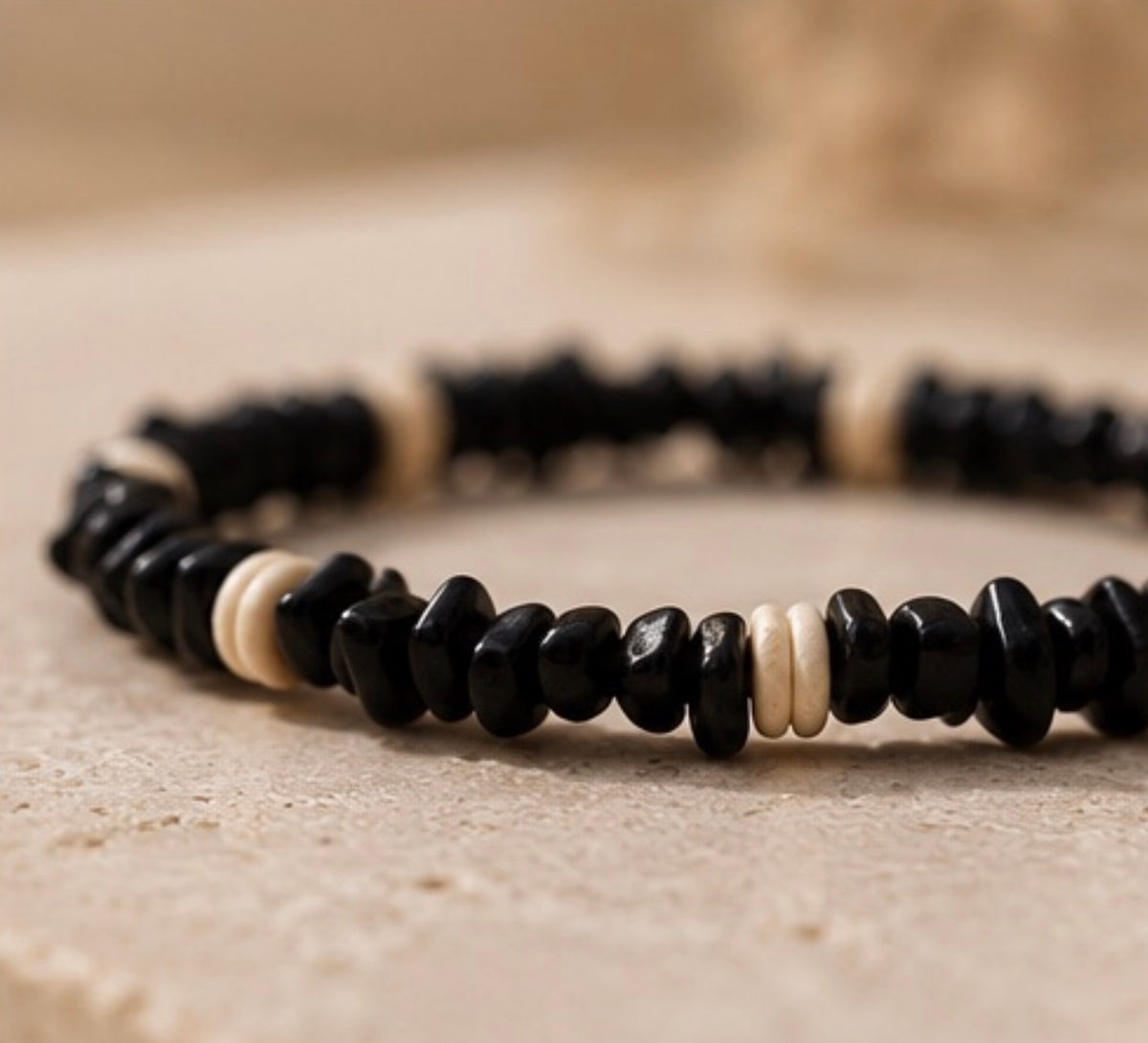Pulsera Agatas & Conchas