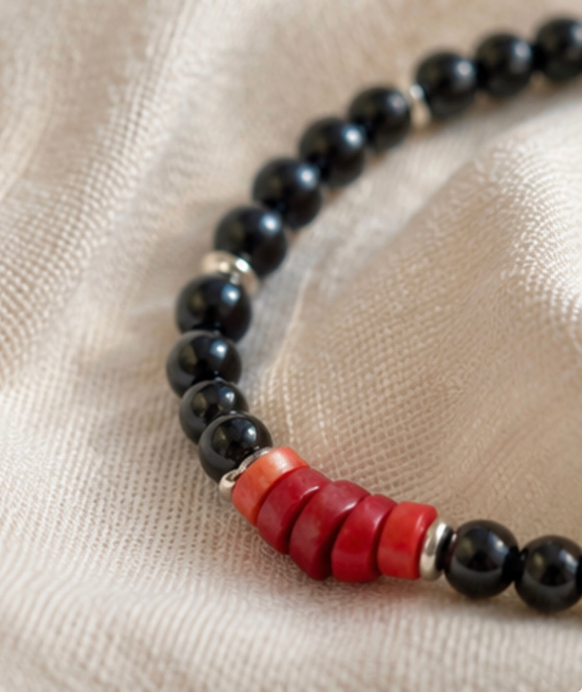 Pulsera Agatas & Corales