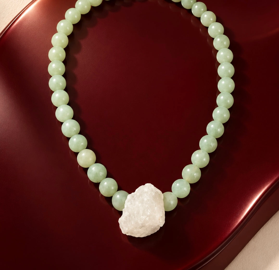 Collar Aqua & Cuarzo
