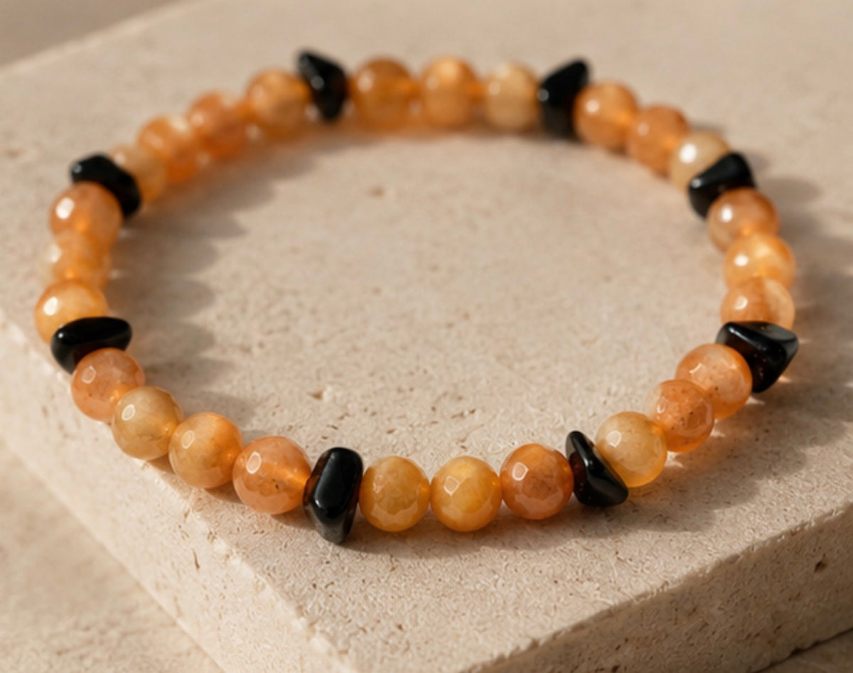 Pulsera Agatas & Onix