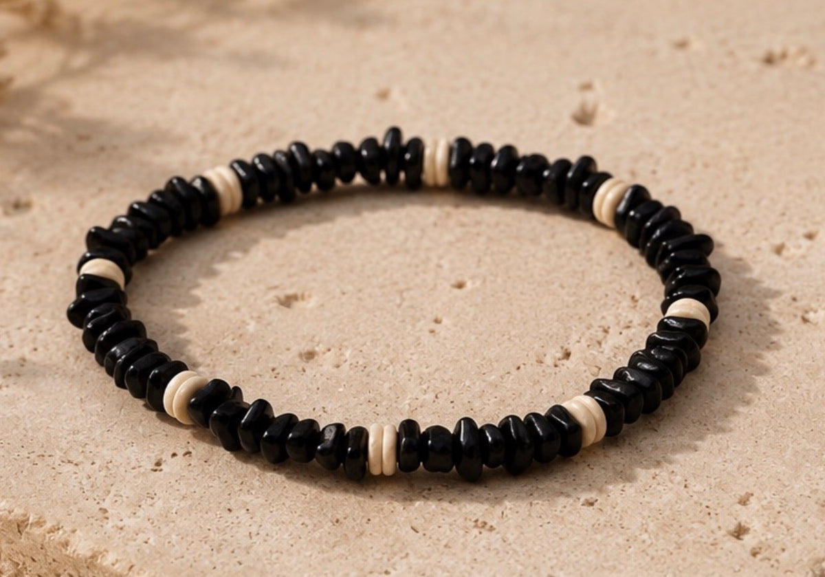 Pulsera Agatas & Conchas