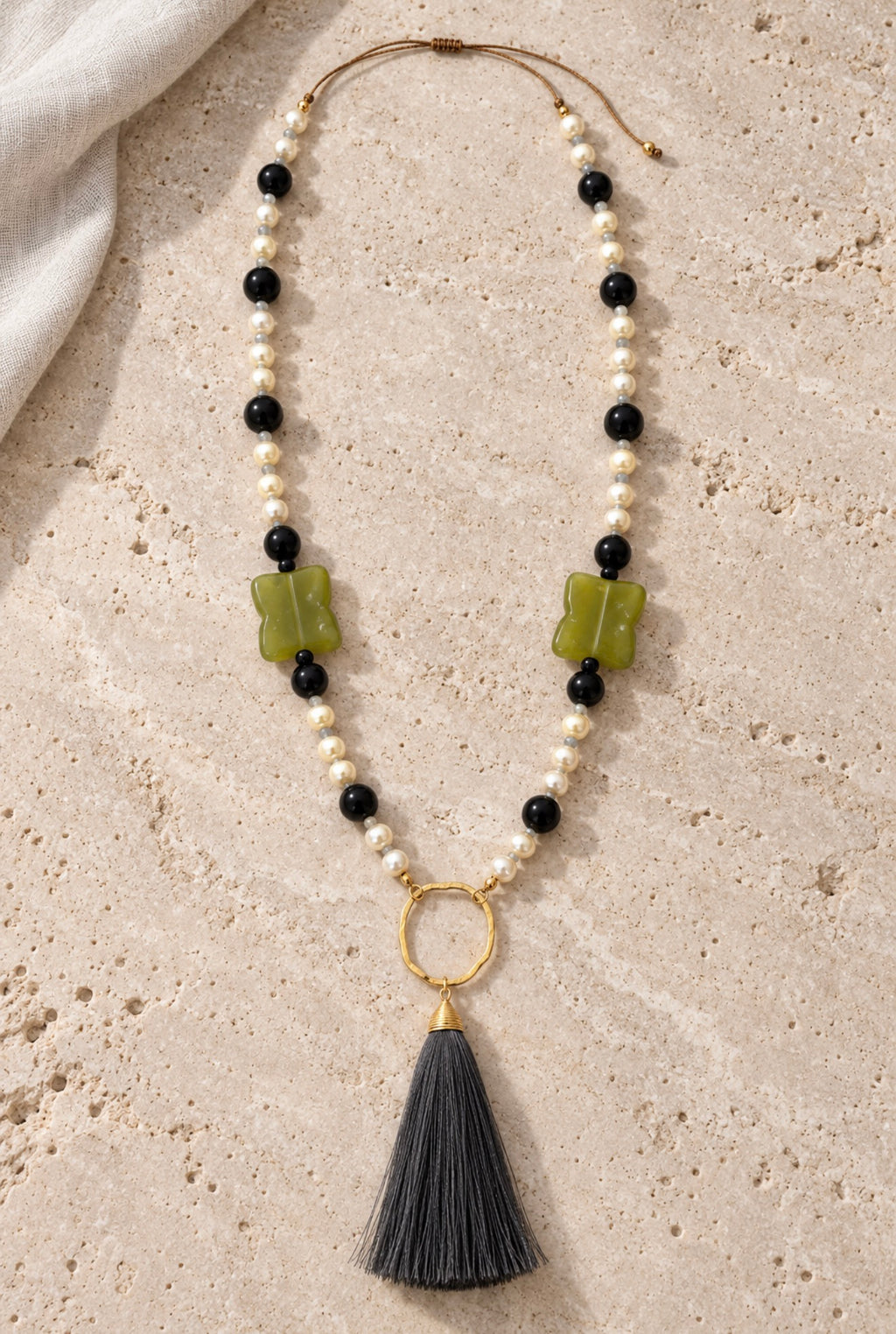 Collar Largo Jaspe Imperial