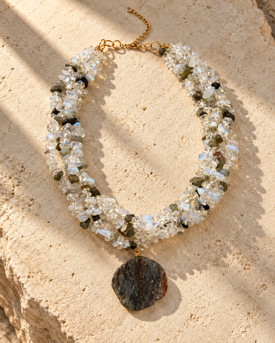 Collar Cuarzo Chip