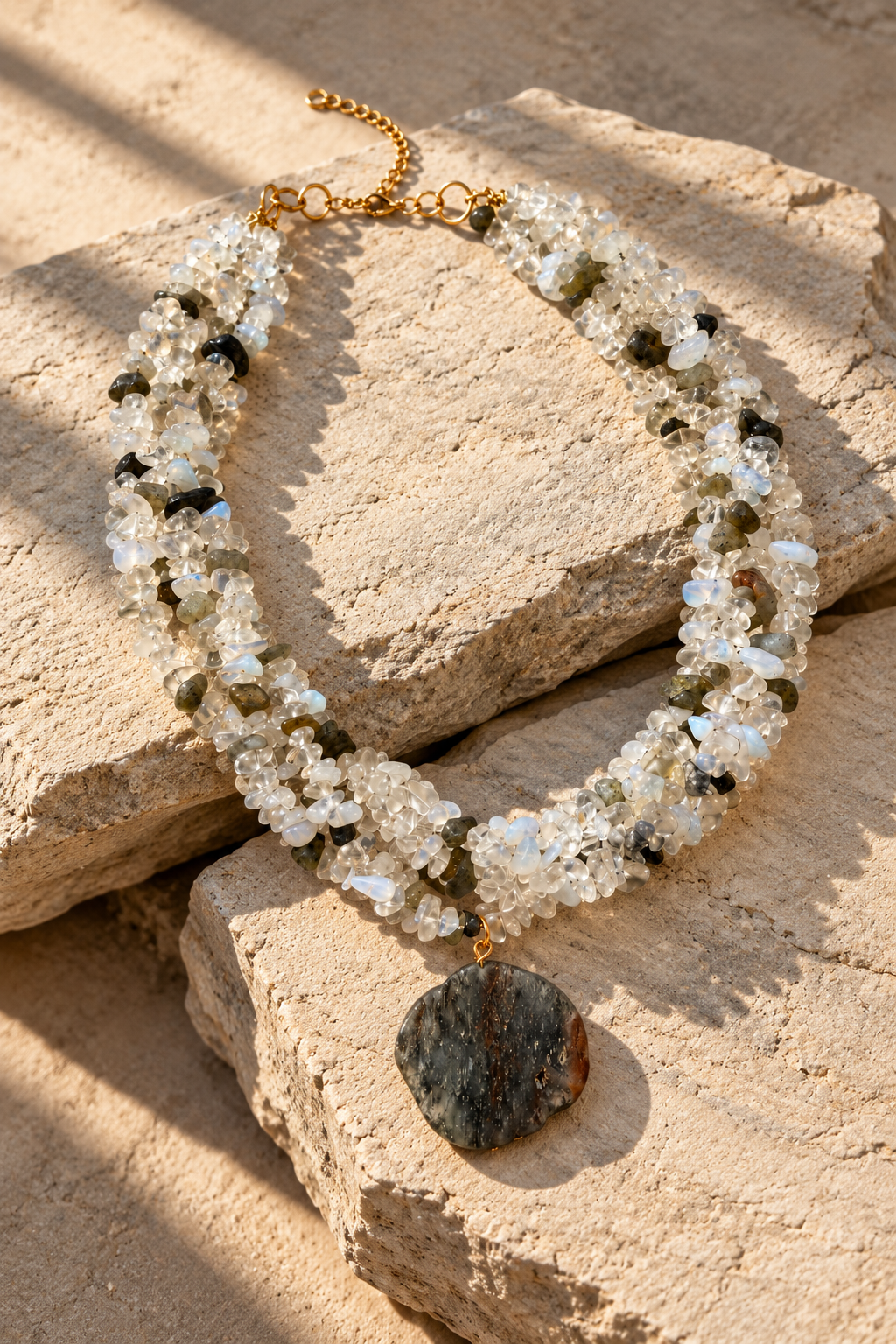 Collar Cuarzo Chip