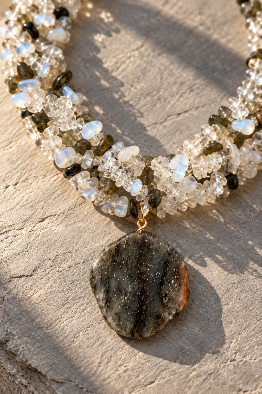 Collar Cuarzo Chip