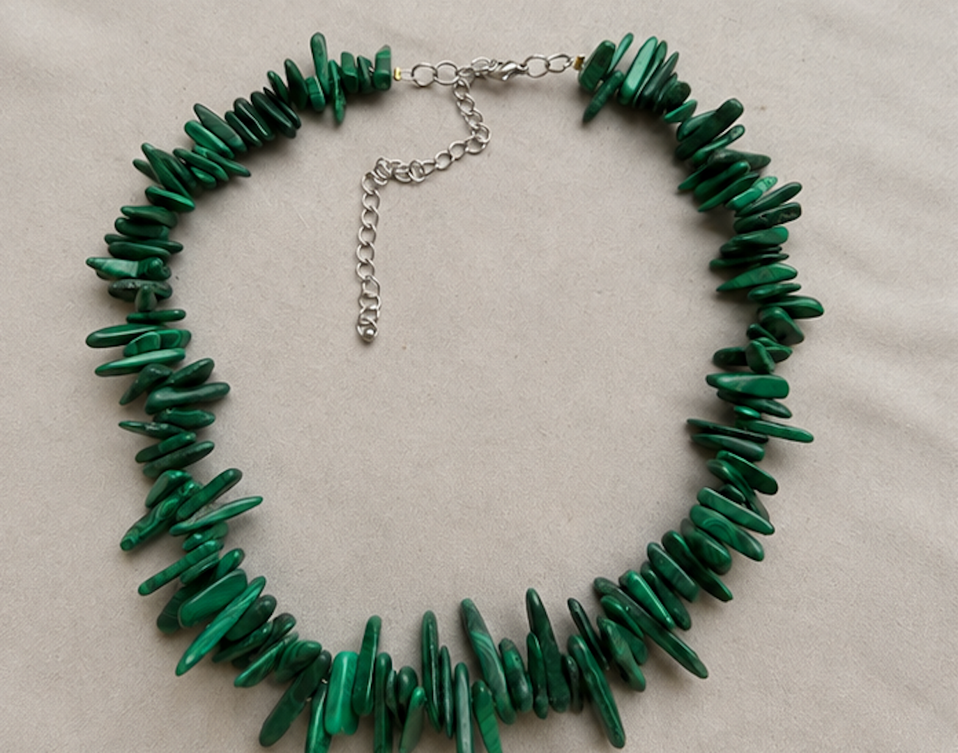 Collar de Malaquita