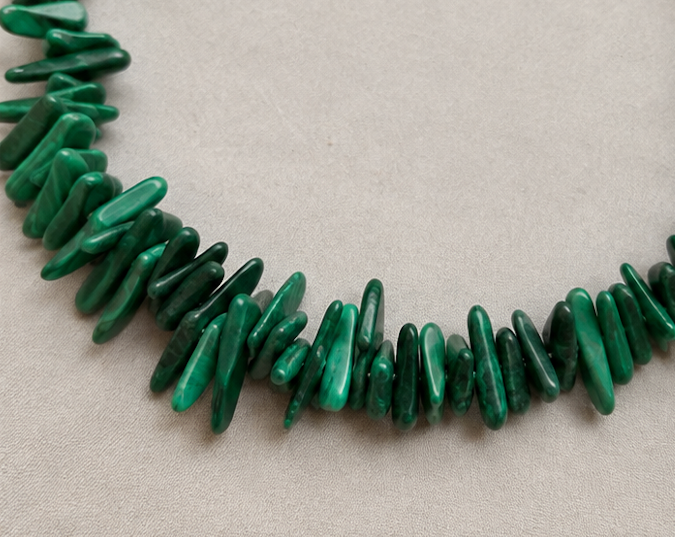 Collar de Malaquita