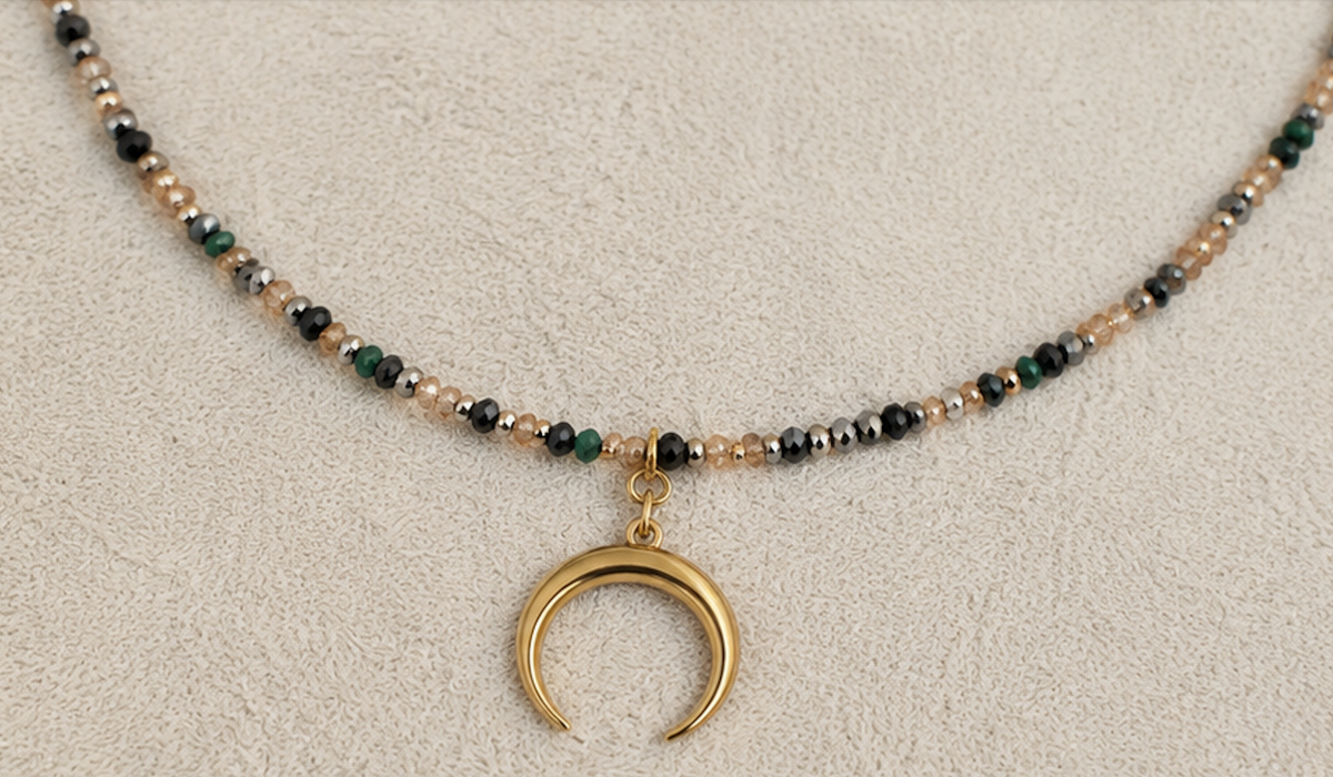 Collar Cristales dije Luna