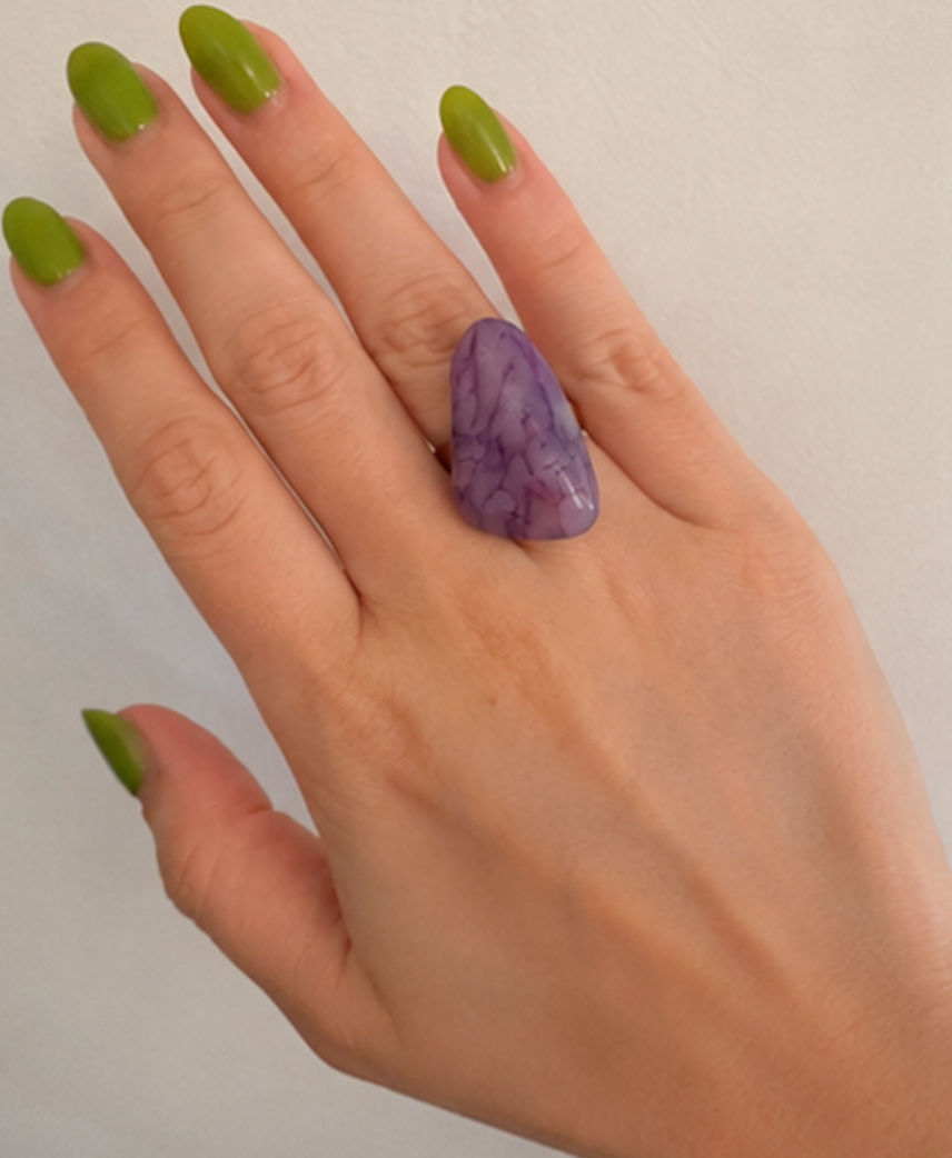 Anillo Piedra Agata Dragon