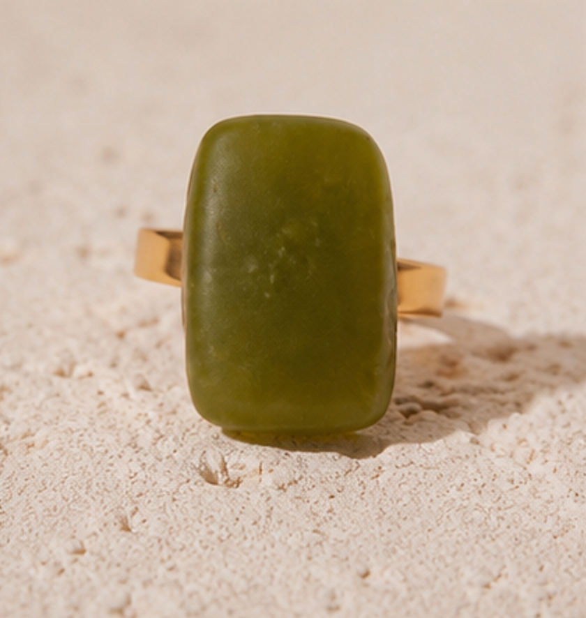 Anillo Jade Verde
