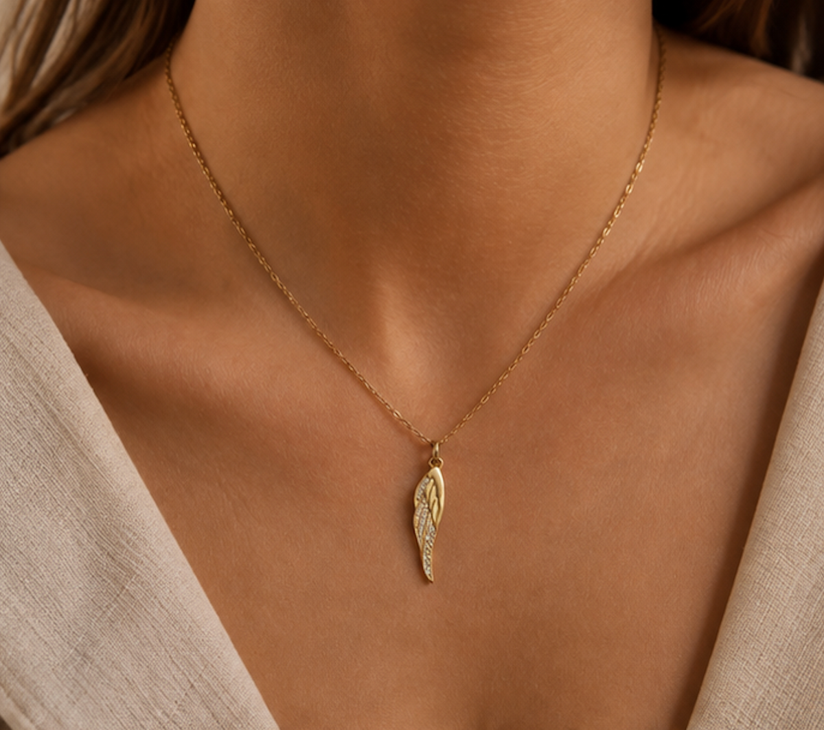 Collar Ala de Angel