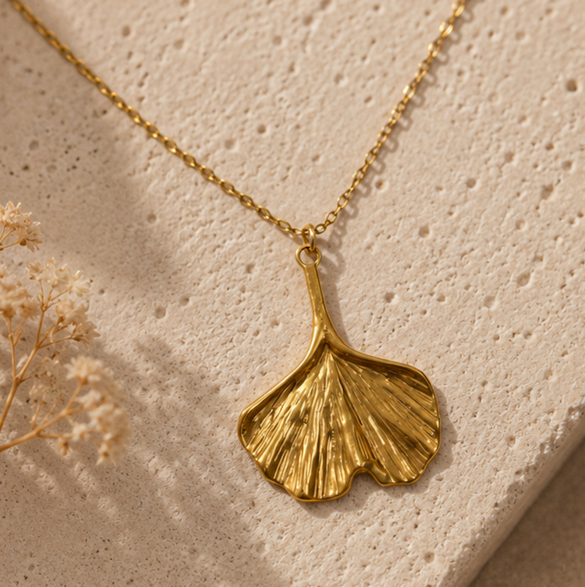 Collar Dije Hoja