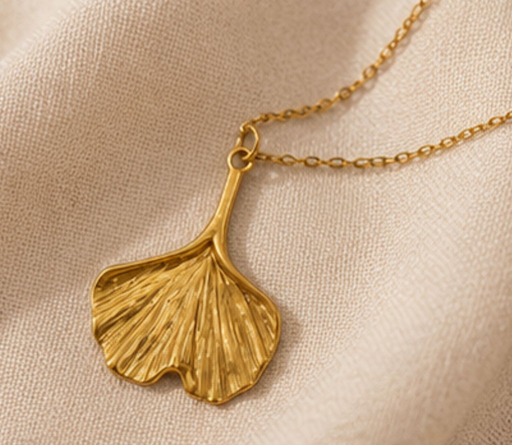 Collar Dije Hoja