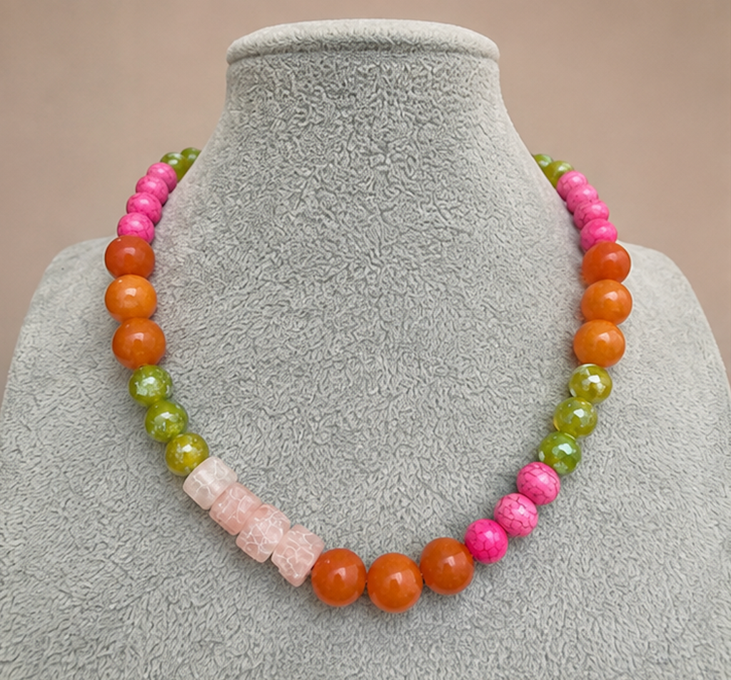 Collar Piedras Multicolor